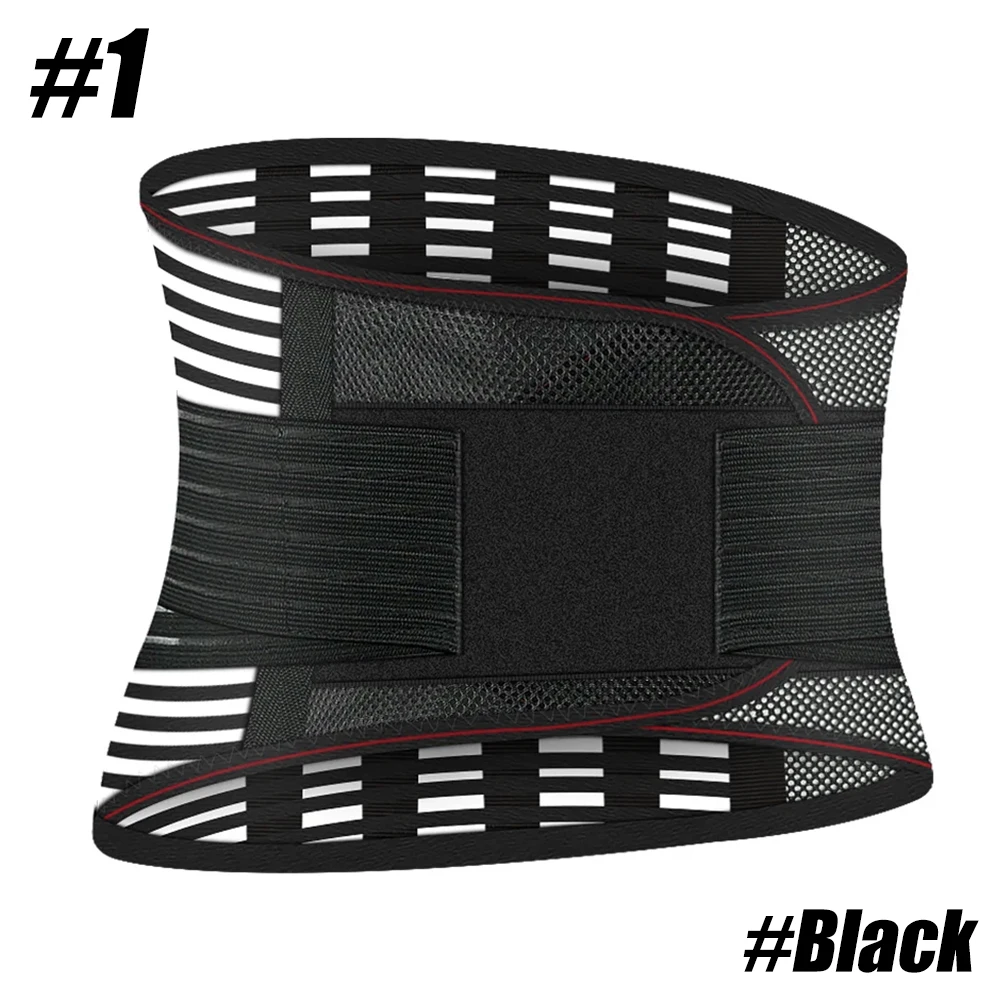 Breathable Waist Support Belt for Lower Back Relief and Comfort