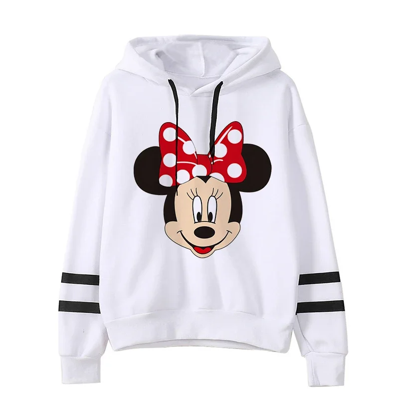 thumbnail image 1 of Sudadera con capucha de dibujos animados para niño y niña, ropa con estampado de Disney, Minnie Mouse, Mickey, Grunge, Harajuku, Y2k, años 90, 1 of 3