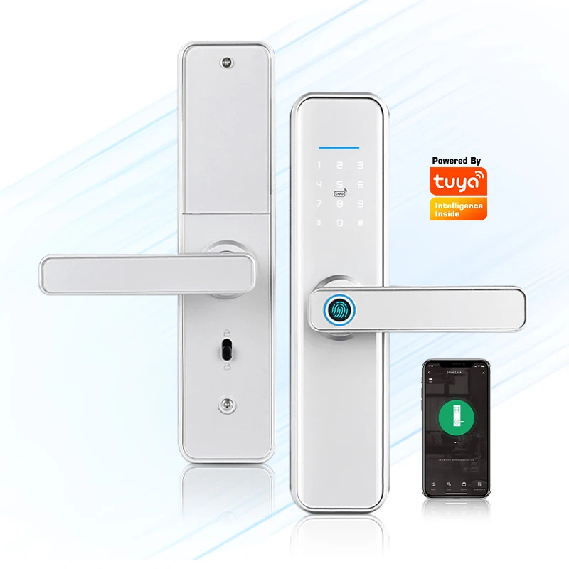 TTLock Fingerprint Smart Door Lock Safe Digital Electronic Lock With Bluetooth A