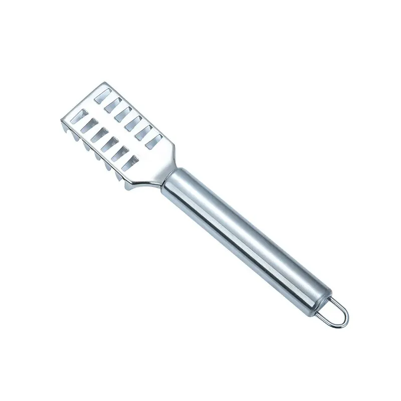 Fish Scales Scraper 1PC Stainless Steel Fish Scale Knife Scale Scraper Sawtooth Scraping Boning Filleting Cut Scrape Dig Maw Knife