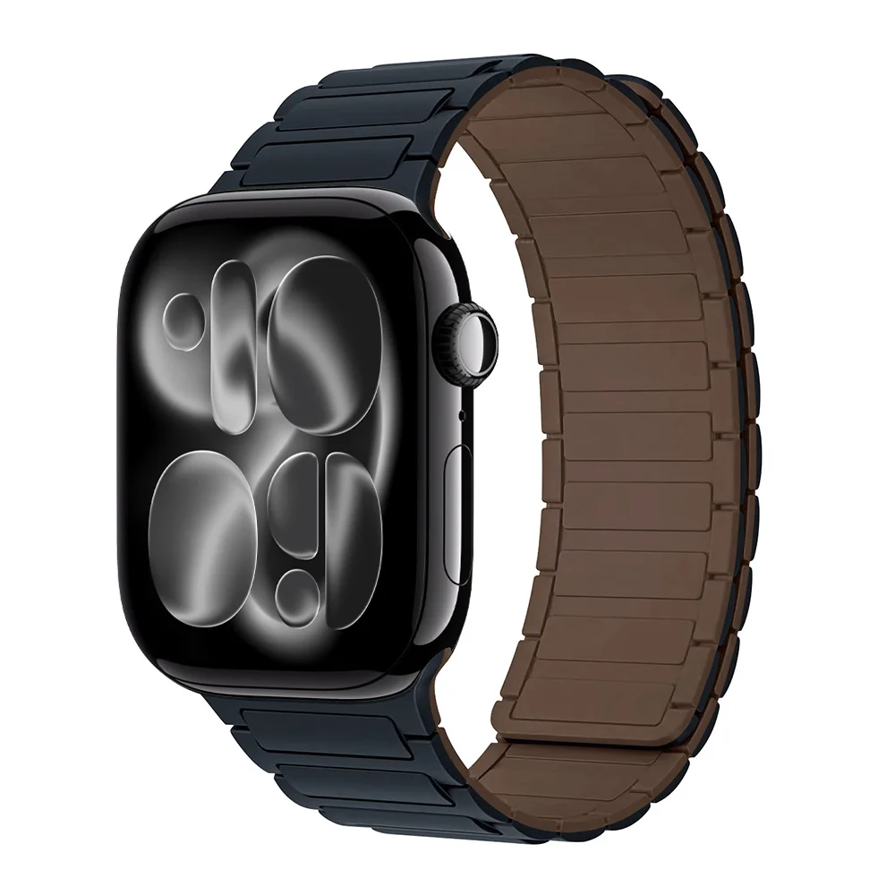 Magnetic Link Bracelet for Apple Watch - Elegant and Secure Strap
