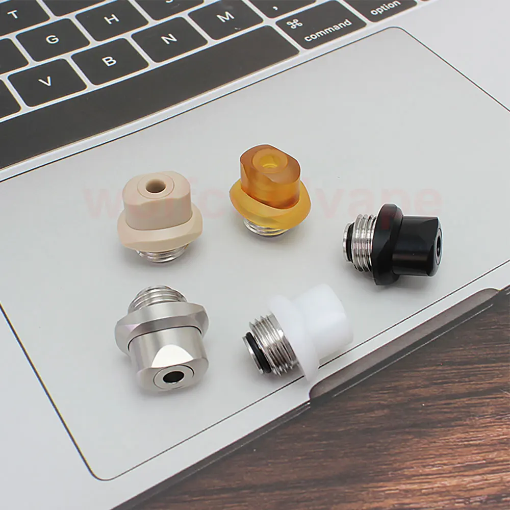 

SXK Hussar BTC Integrated Drip Tip 316SS for SXK 60W BB Billet / Boro AIO Box Mod VS D-Tip Style Drip Tip