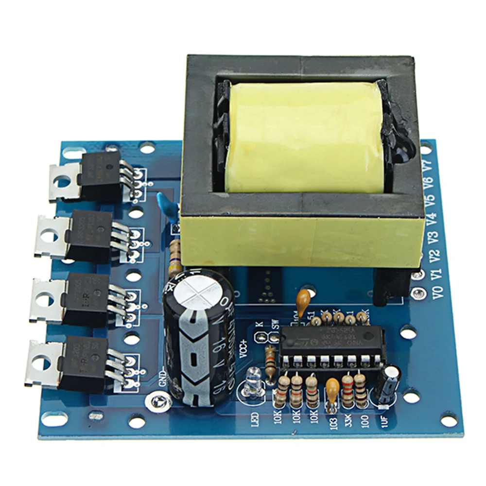 para 160v ac 220v 380v 500w Inversor Boost Board Transformer Module dc 12v