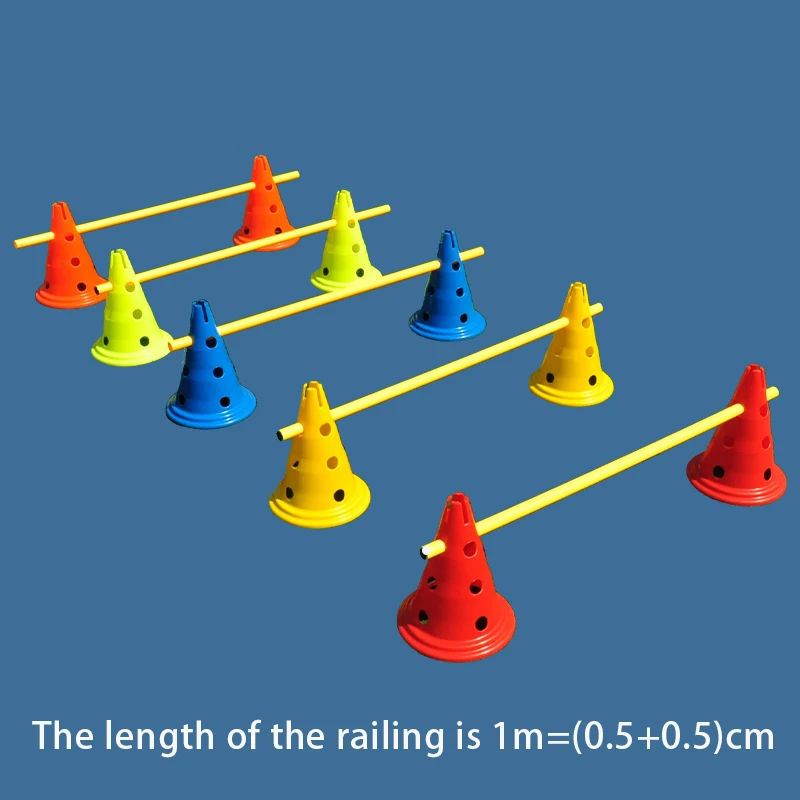 Soccer Cones Plastic Obstacle Equipment Agility Marker Cone Training Sports Cones for Football Basketball Indoor Outdoor Activit