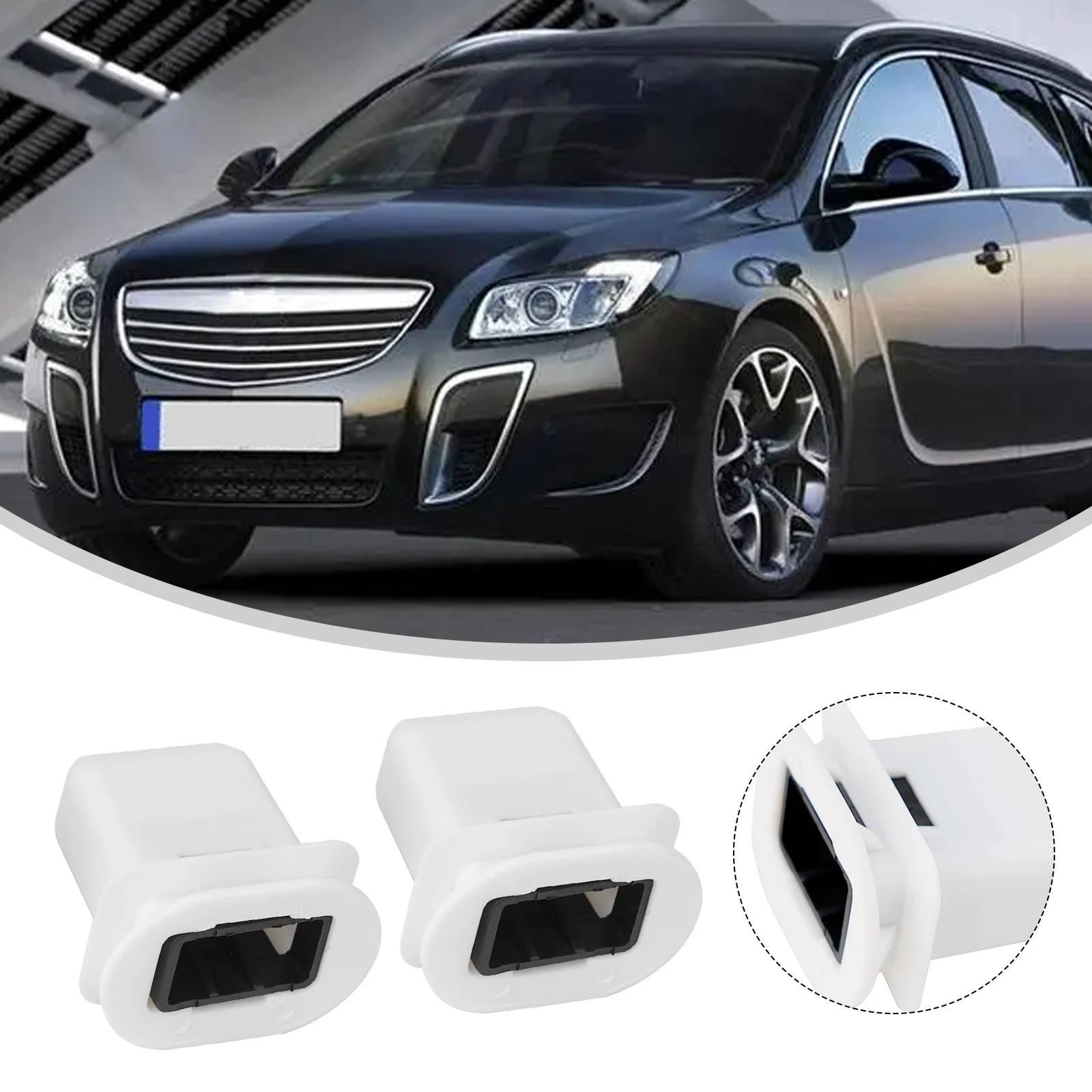 2pc Fastener Clips Auto Rear Seat Locking Clip for Rear Seat Locking Fixing Mount Car Accessories for Vauxhall Insignia A&B