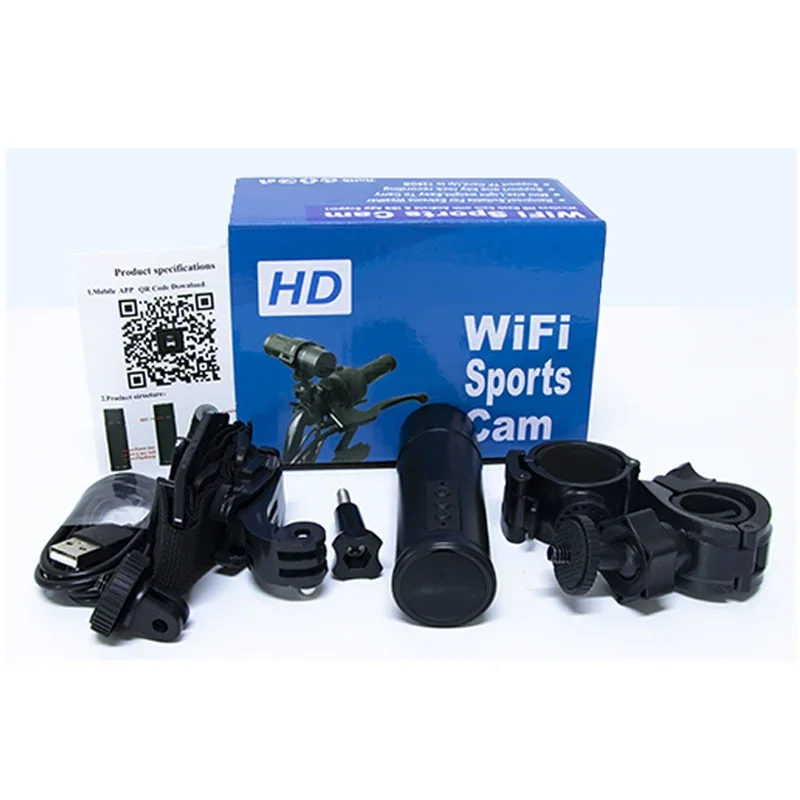 풀 HD 와이파이 방수 오토바이 카메라, DVR 캠코더, 자전거 오토바이 헬멧 스포츠 대시 캠 카메라, 자동차 비디오 녹음기, 1080P