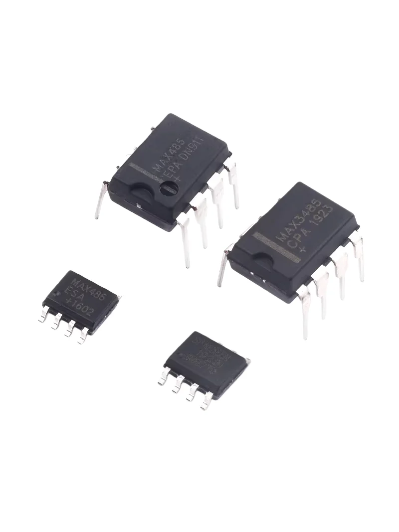 10 Stück MAX485 MAX3485 RS422 RS485 Durchsteckmontage SMD Kommunikations-Transceiver-Chips DIP8 SIP8
