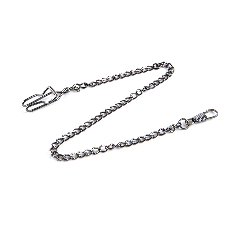 Antique Bronze Alloy Pocket Watch Chain