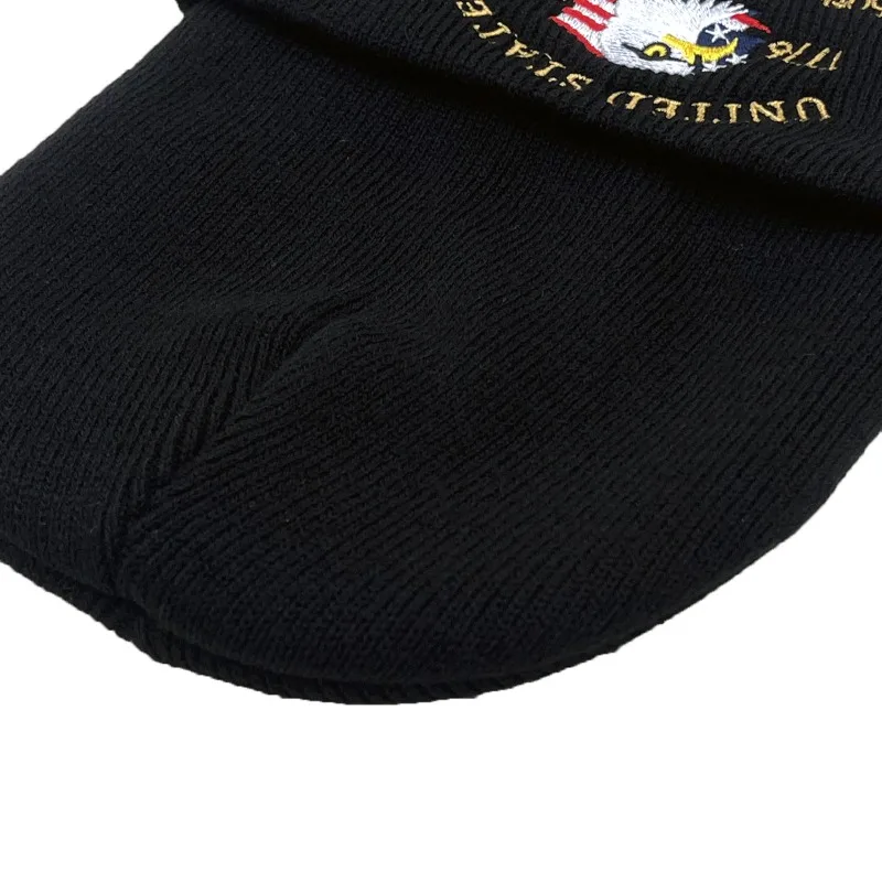250th Anniversary USA Knit Hat Warm Cozy Embroidery Beanie for Women/ Men 3