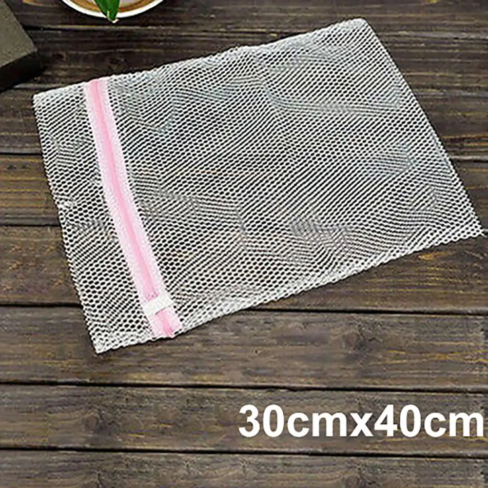 New Washing Machine Laundry Bag Bra Underwear Clothes Mesh Net Storage Zipper Pouch - Image 6