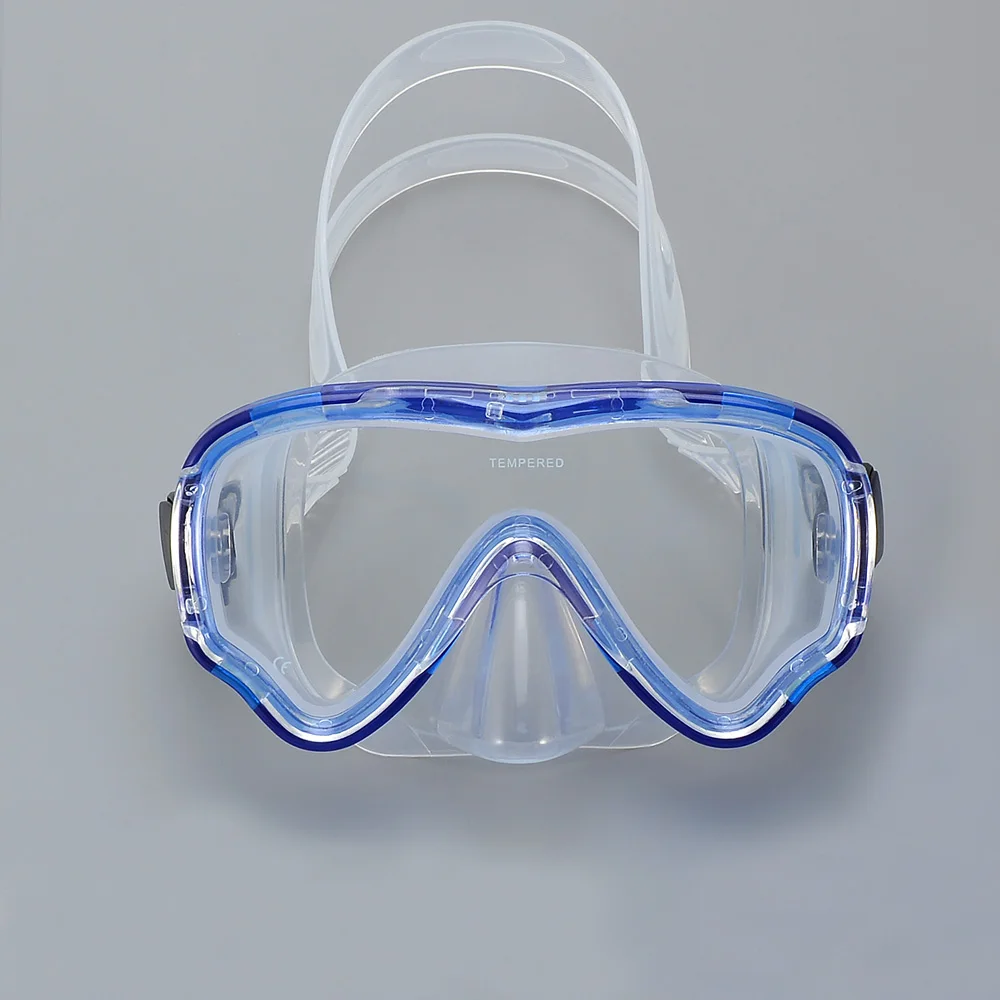 Professionelle Kinder Schnorchel Schwimmen Maske Kind Tauchen Maske Anti-Fog Schwimmen Brille Mit Nase Abdeckung Für Schnorcheln Schwimmen Training – Detail 7
