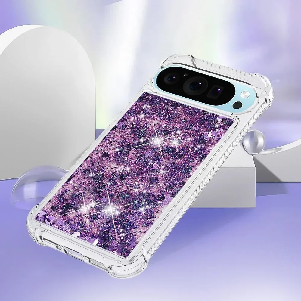 Luxury Quicksand Glitter Love Heart Shockproof Phone Case