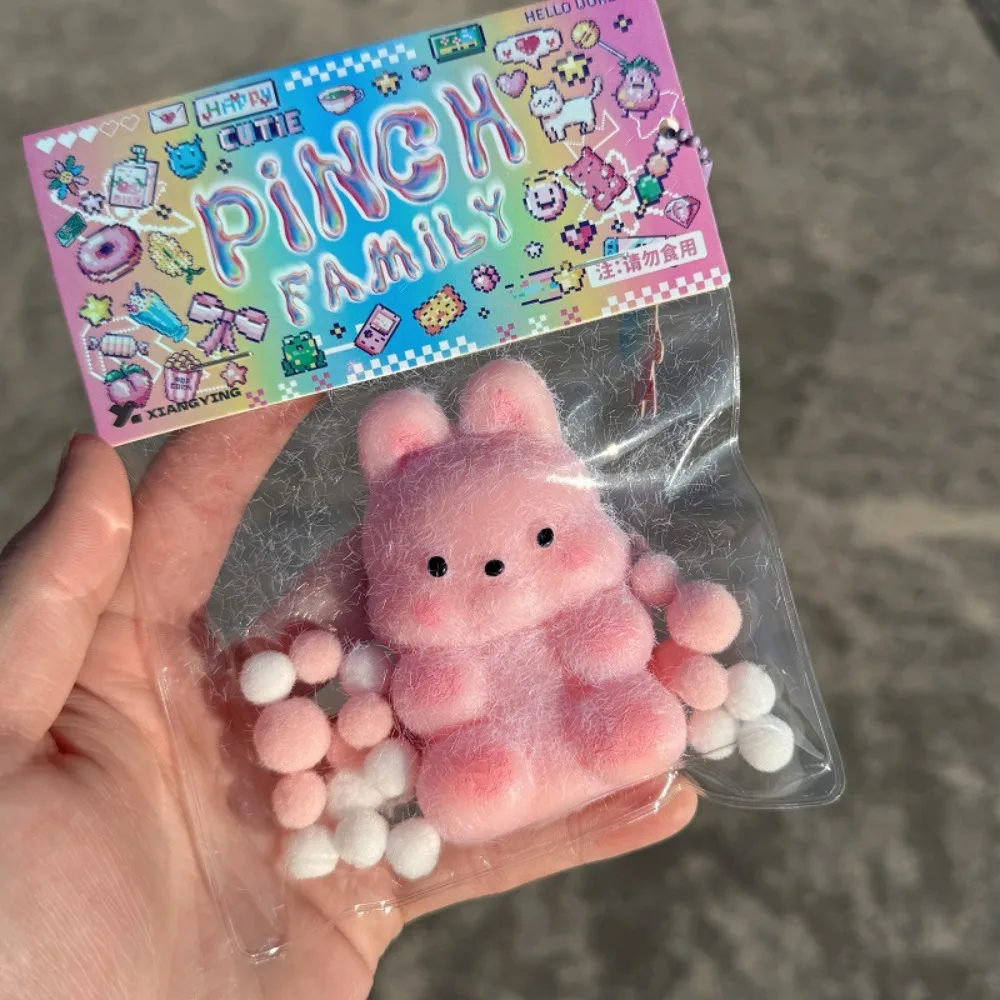 Squeeze Toy Cake Food Stress Relief Toy Rabbit Fidgeting Squeeze Cat Paw Toys Abreact Antistress Cat Paw Decompression Toys 3
