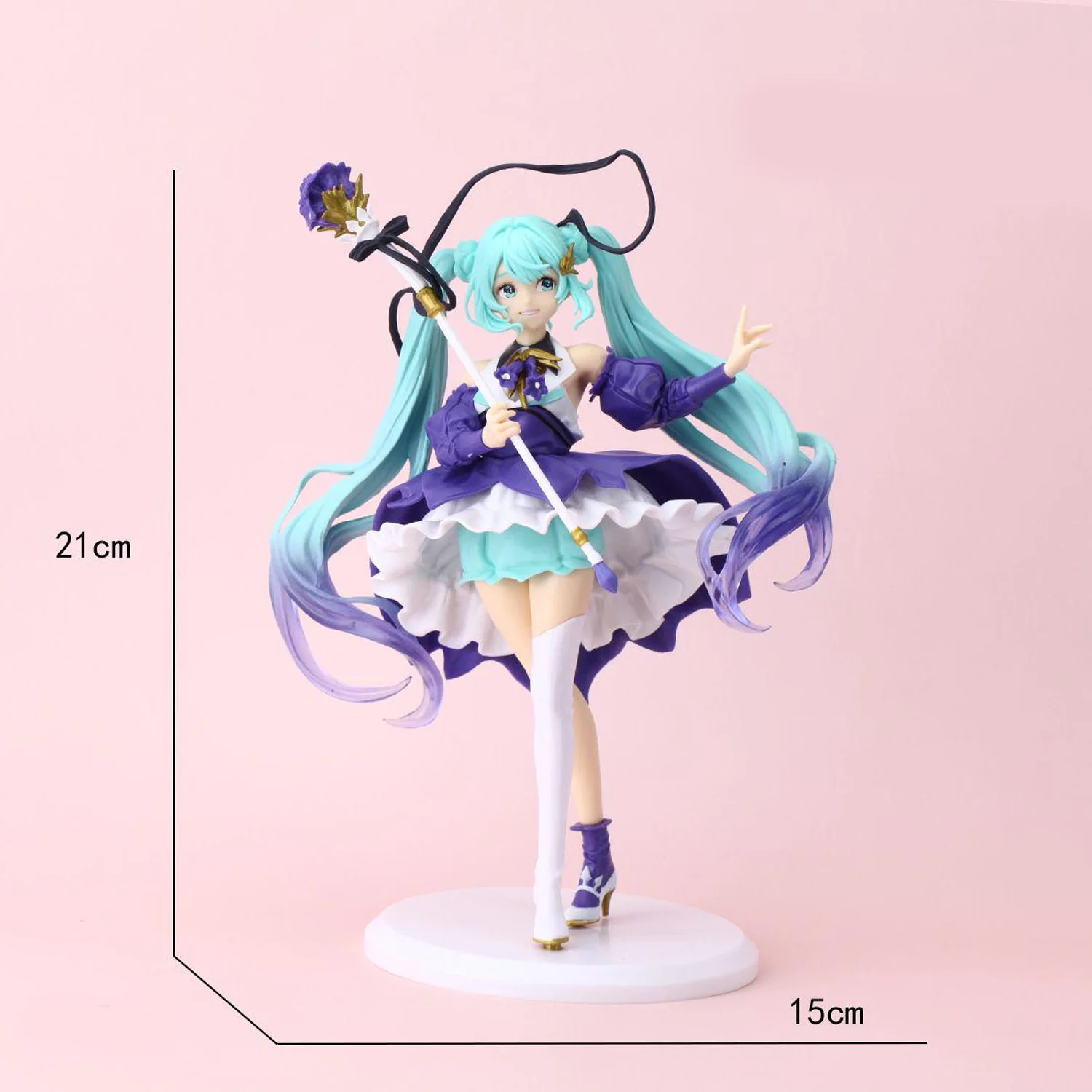 Hatsune Miku Character-Themed Decorative Tabletop Ornament