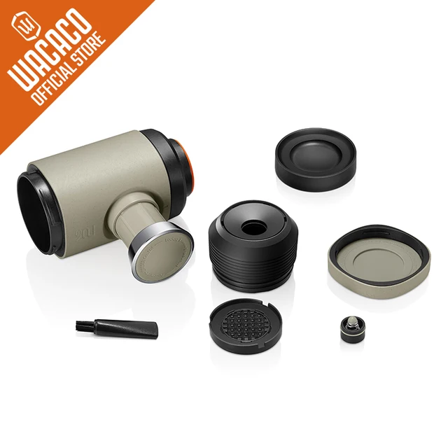 WACACO Minipresso NS2, Portable Espresso Maker, Compatible NS Capsules*, Manually Operated, Coffee Machine, Gift 4