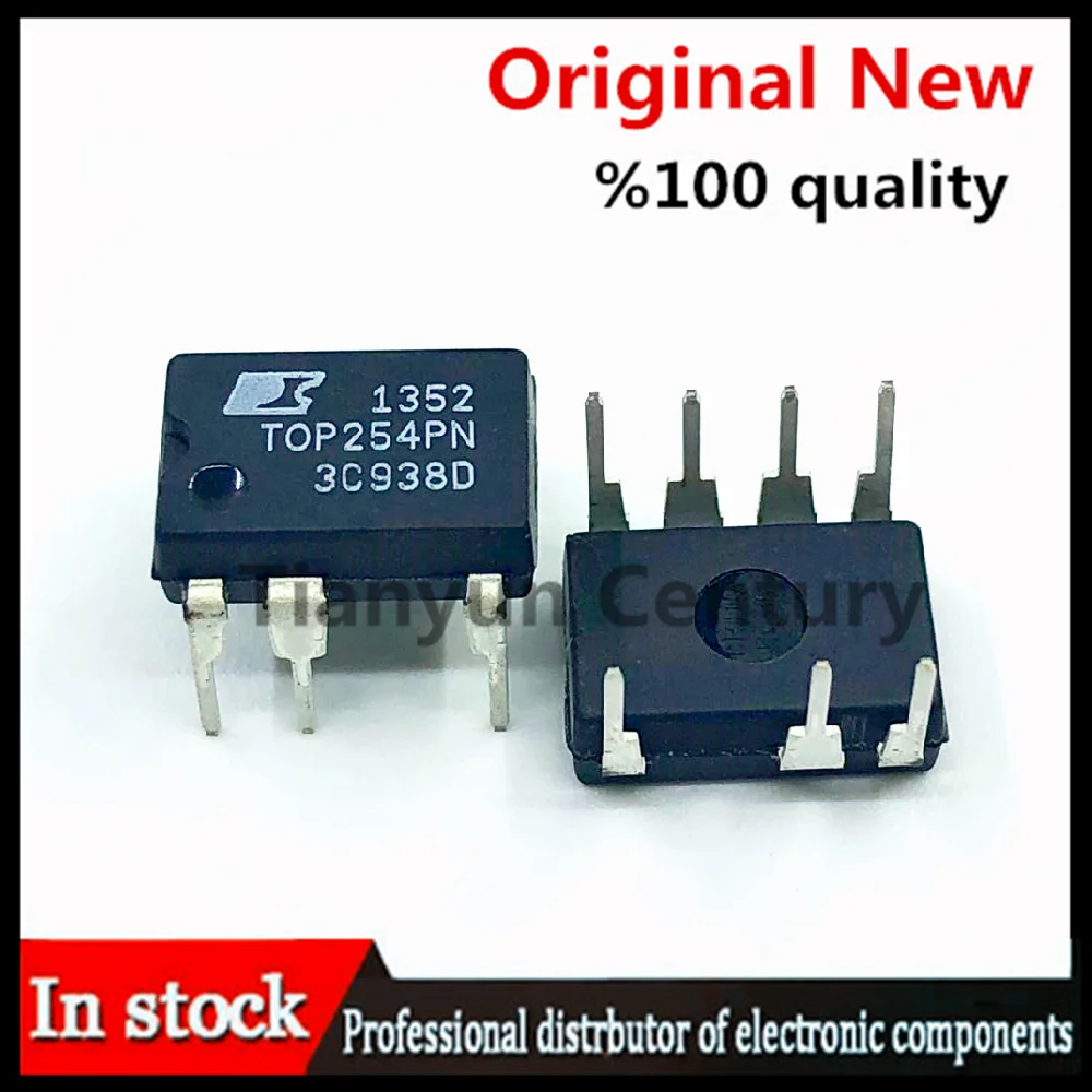 TOP252PN TOP253PN TOP254PN TOP255PN TOP256PN TOP257PN TOP258PN DIP-7 LCD Power IC chip Management chip 10piece power chip ic power chip lcd management ic