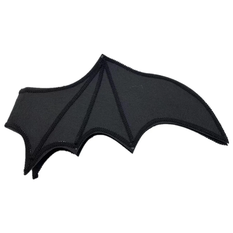 Halloween Bat Wings Demon Handmade Lace Big Bat Harness Wings Show Off The Costume For The Holiday halloween mask props anime cosplay props superhero cosplay props