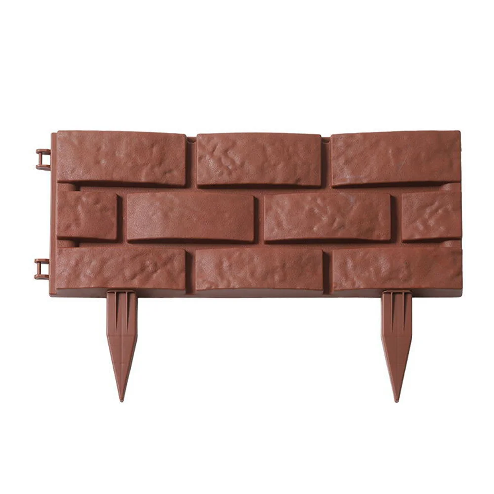 גבול קישוט גינה DIY תמיכה צמחים דקורטיבית סטייק נוף אבן קישוט חוץ גדר דקורטיבית