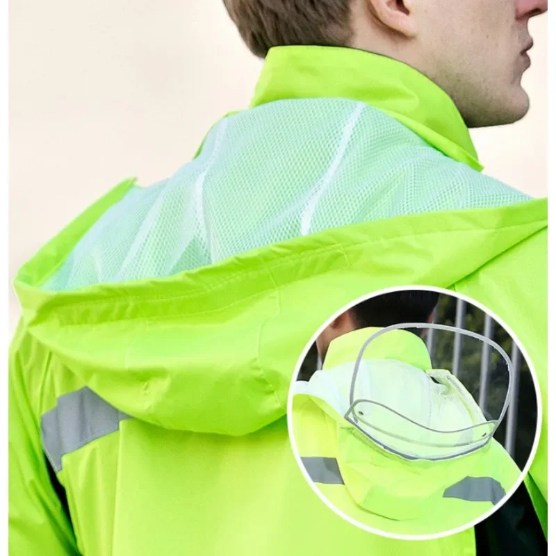 Motorcycle Raincoat Suit Rainstorm Prevention Jacket Pants Camping Hiking Fishing Raincoat Moto Motorcyclist Rider Rain