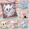 Boykisser Silly Cat Cute Pillow Case Pillowcase Anti-dustmite Pillow Invisible zipper silky short plush Sofa cushion cover 1