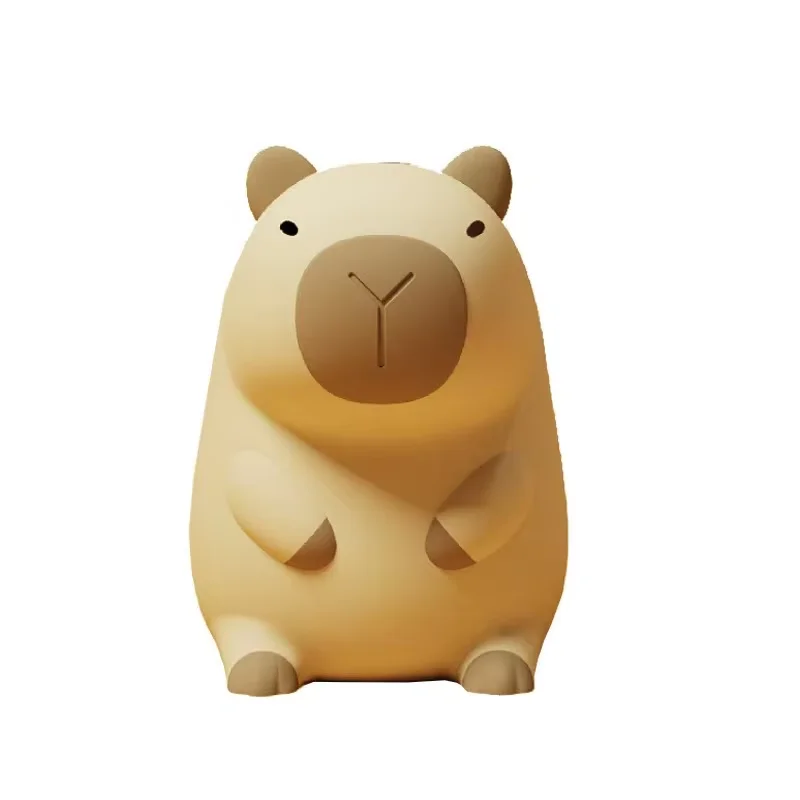 Capybara Night Light Silicone Decorative Ornament Creative Gift - Image 3