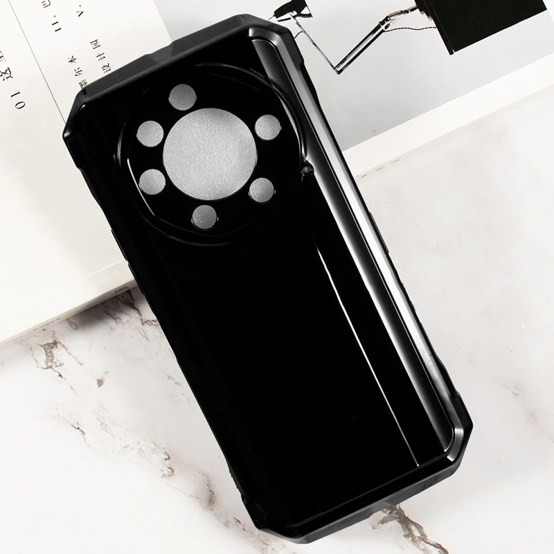 Transparent Black Soft TPU Protective Phone Case Cover, Silicone Coque Shell