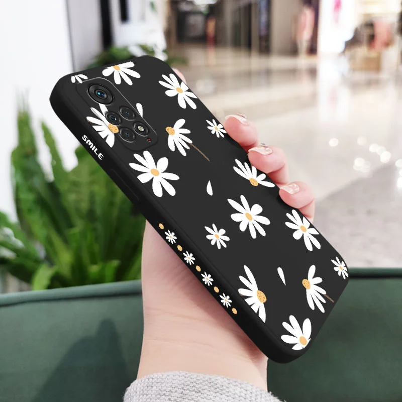 thumbnail image 1 of Plain Daisies Phone Case For Xiaomi Redmi Note 13 12 12S 11 11S 11T 10 10A 10T 10S 9T 9 8 7 Pro Plus 10C 9A 9C 9T 4G 5G Cover, 1 of 5