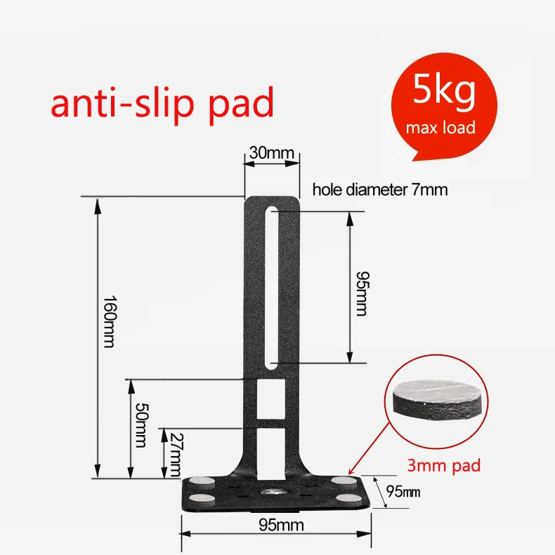 (1 pair=2pcs) SF08 65cm-125cm round column adjust Surround sound speaker display stand floor 9500S Q90R Q950R Q950A sonos play 1