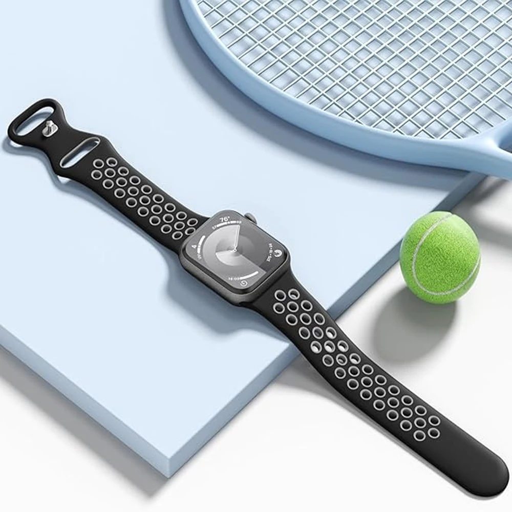 Breathable Silicone Wristband Bracelet