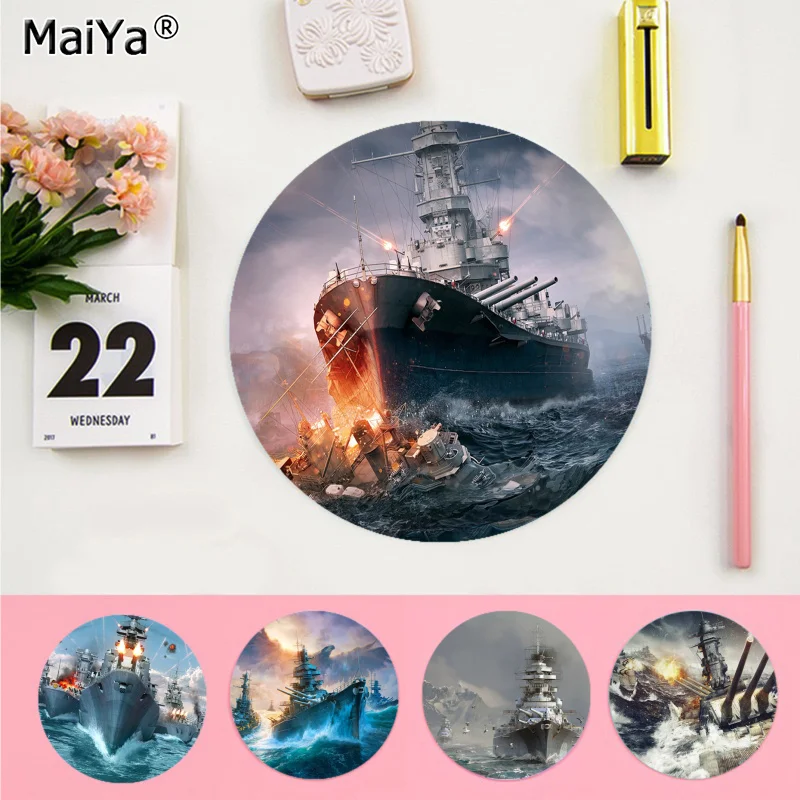 World Of Battles Mousepad Rubber Small Speed Version Game Computer Keyboard Office Table Mat Pc Laptop Mouse Mat Writing Desk