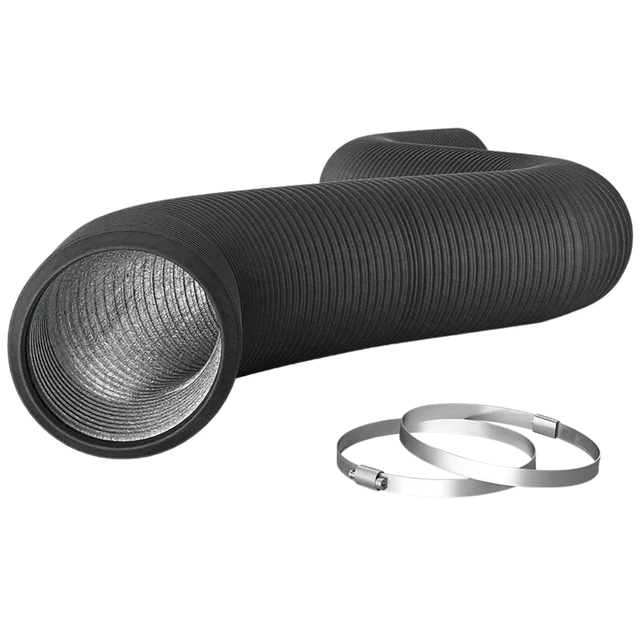 Dryer Vent Hose Flexible 4/6 Inch Aluminum Ducting Heavy-duty Four-layer  Protection Ducting Tube Pipe For HVAC Ventilation _ - AliExpress Mobile
