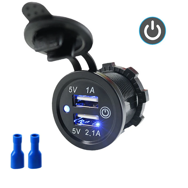 12V Dual USB Socket Supplier 2 USB Port Car Charger for for VW T4 - China  Phone Charger, USB Car Charger