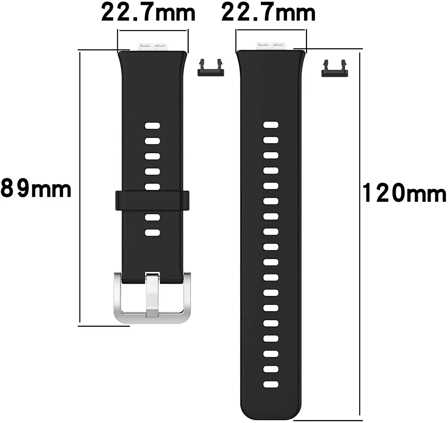 Sport Band Für Huawei Uhr FIT Strap Smartwatch Zubehör Ersatz Silikon Handgelenk armband correa smart watch fit Strap – Detail 4