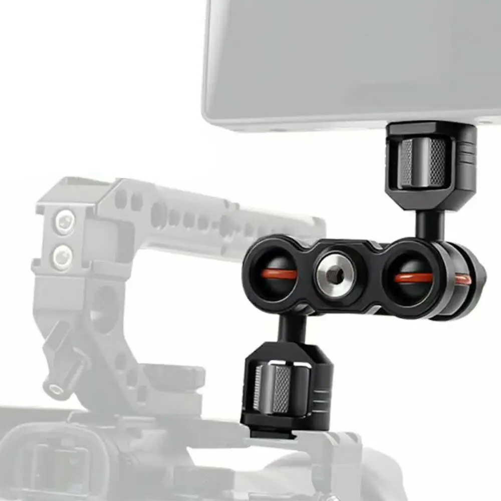 

Магический рычаг с резьбовым винтом 1/4 дюйма для монитора Dslr-камеры алюминиевый сплав 360-градусный наклон и вращение