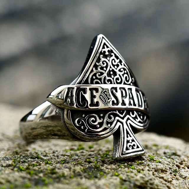 Sterling Silver Playing Card Poker Ring | Silver, Silver fashion, Rings