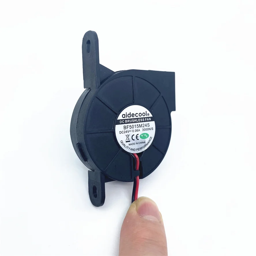 Original aidecool BF5015M24S 24V 0,06 EINE 5cm 5015 50x50x15mm Industrielle Gebläse Luftbefeuchter Fan 2PIN – Detail 2