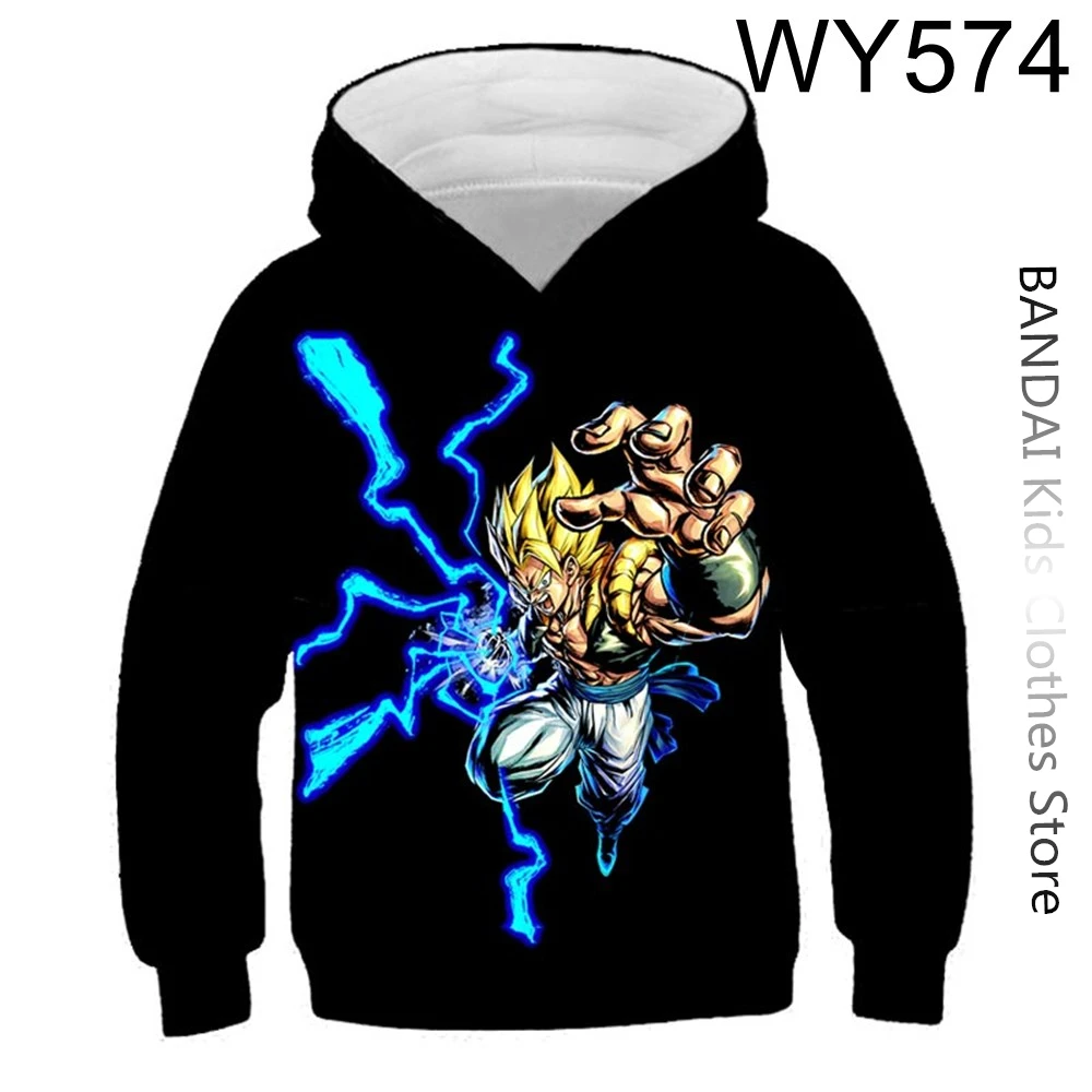 

Dragon Ball Hoodie Kids Clothes Girls Sweatshirt boys Goku clothes Casual Men Women Anime Dragon Ball z Harajuku Streetwear