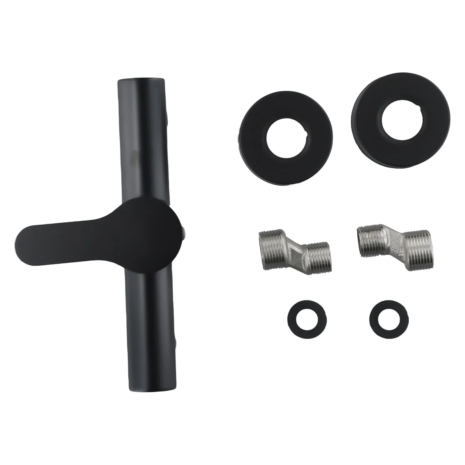 

Детали смеситель для душа 1 шт. Черный регулятор горячей и холодной воды подъемный Тип окрашенный настенный прочный высокое качество