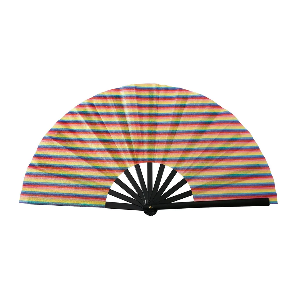 Folding Hand Fan For Festival Performance Party Dance