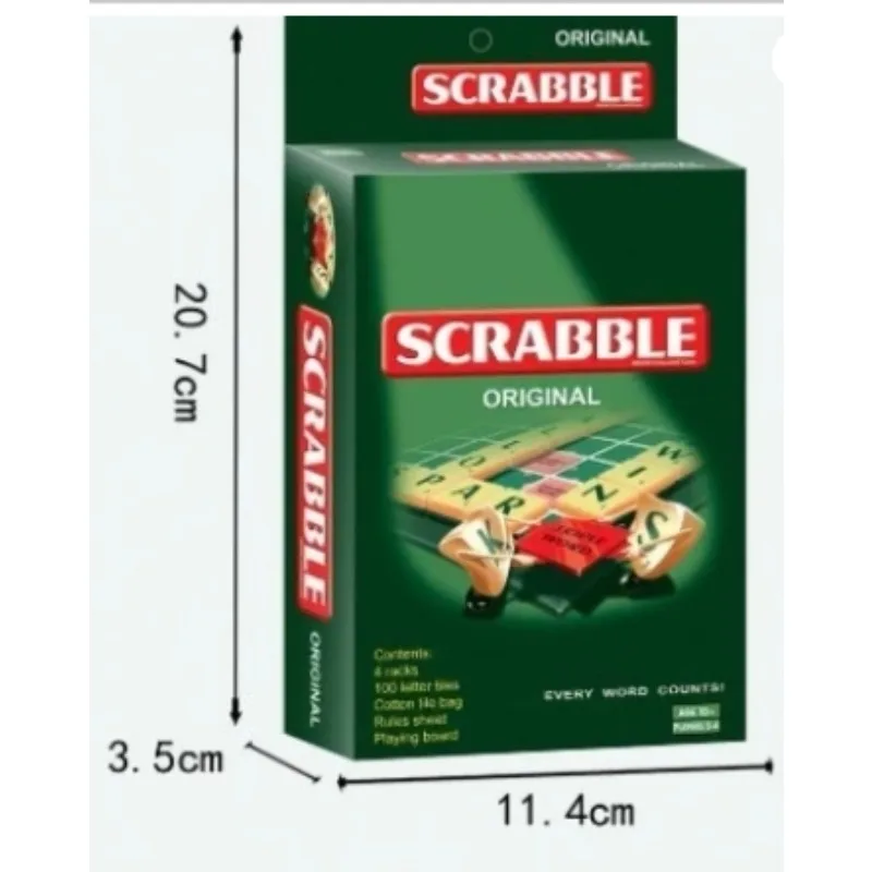 ForeignTradeExplosionEnglishVersionSCRABBLEScrabbleBoardTableGame,EnglishGameCards-AliExpress26