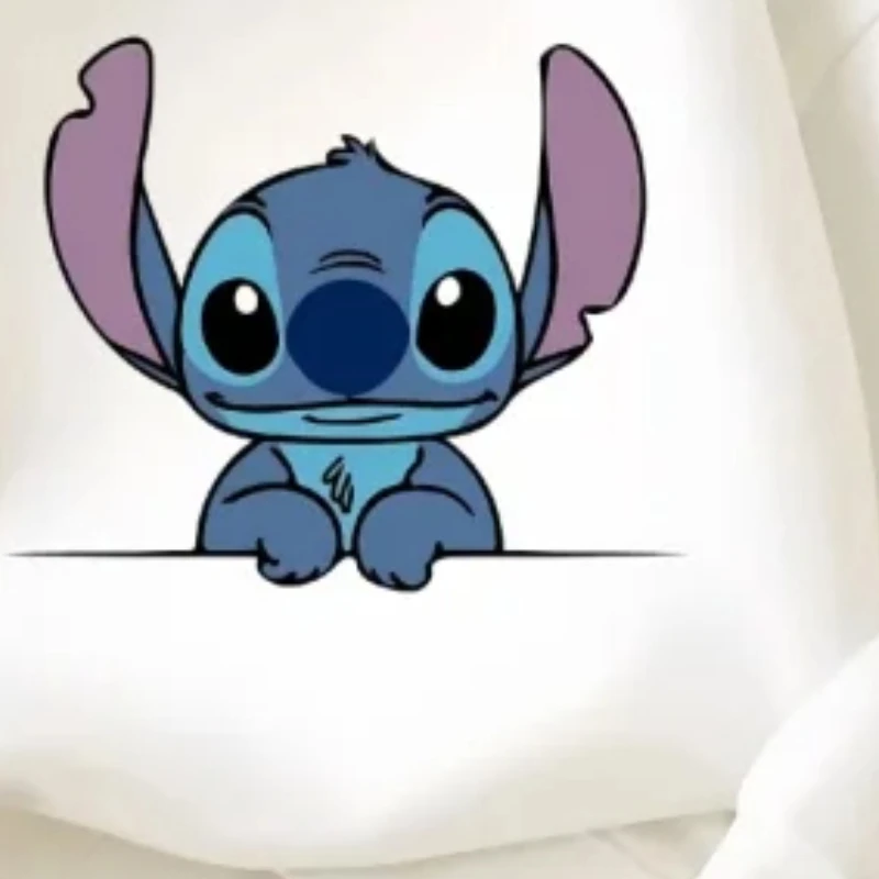 Spring Baby Girl Boy Clothes Set Children Disney Stitch Cartoon Print Sweatshirt Top and Pants Bottom 2Pieces Suit Kid Tracksuit 5