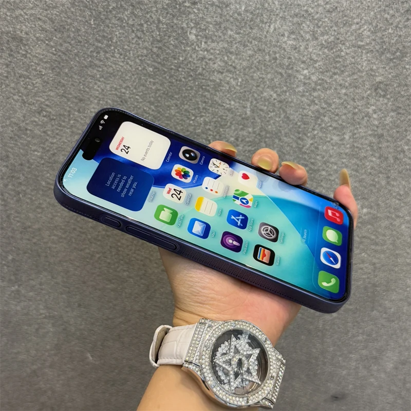 Ultrathin Magnetic Translucent Matte Phone Case with Wireless Charging Capability