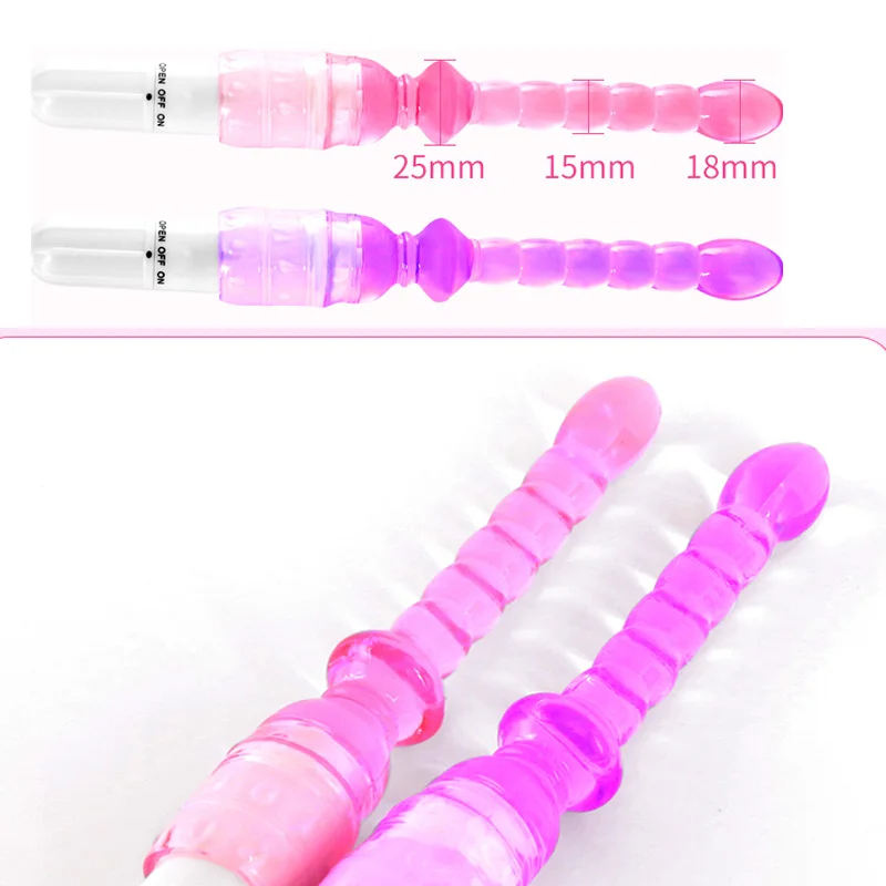 Vibrator Dildos Anal Beads Butt Plug Vibrator Sex Toys for Women Men Couples Adult Toy Jelly Stick Vaginal Stimulator female sex toys,vaginal vibrators,anal plug vibrator,vibrator sex toy,dildo sex toys,male sex toys,anal masturbator