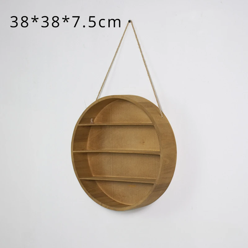 Estante De Pared De Ratán De 3 Niveles, Estilo Bohemio, Para Montar En