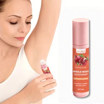 Women's Private Perfume - Pomegranate and Peach Fragrance, 72-Hour Deodorant, Long-Lasting Glycerin Moisturizing Body Lotion, Non-Greasy Formula, Suitable for All Light Beige Skin Types 1