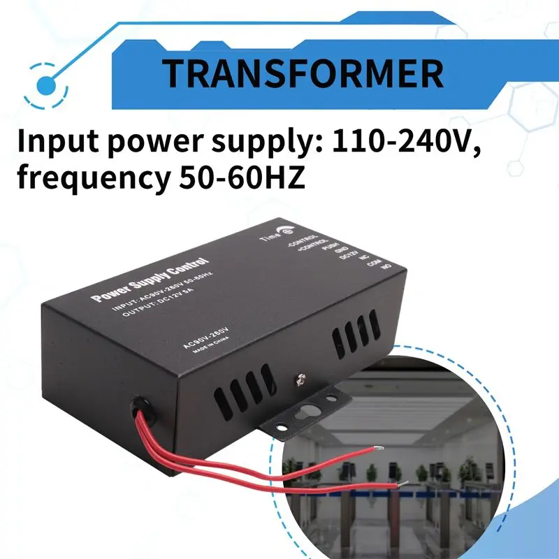 -[A51I 디지털]액세스 제어 전원 공급 장치 변압기 도어 시스템 어댑터 AC110-240V 컨버터 시스템 기계 DC12V