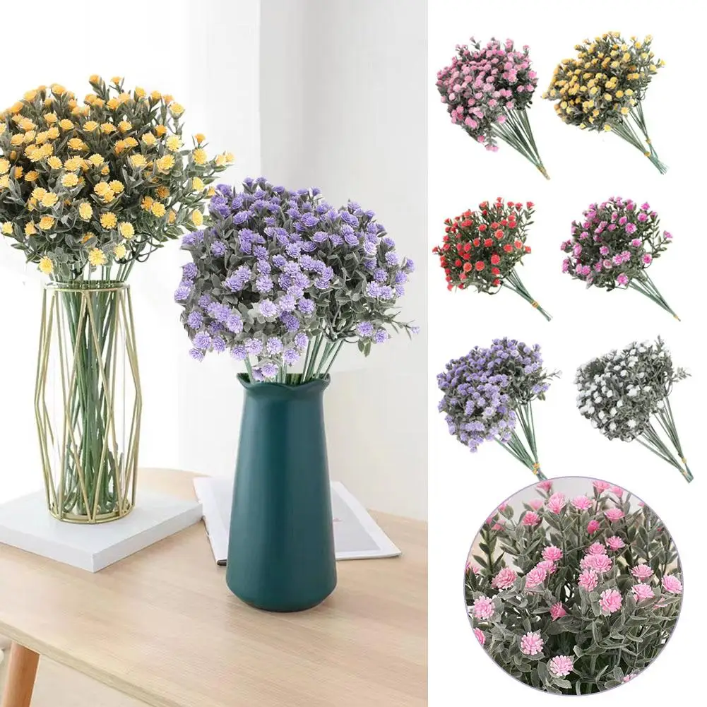 

Home Decoration Floral Wedding Bouquet Babysbreath Artificial Fake Flowers Flowers Gypsophila U6I8