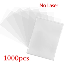Transparent Card Sleeves - Clear Protectors for Board Games, Trading Cards, and Photos (1000pcs)