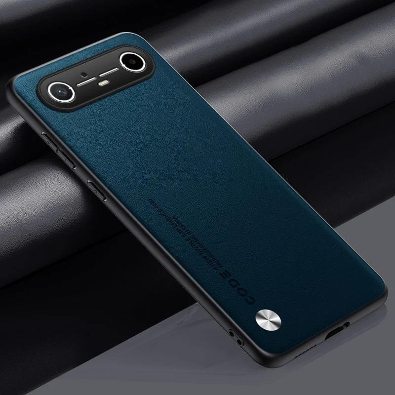 Luxury PU Leather Shockproof Phone Case with Full Protection
