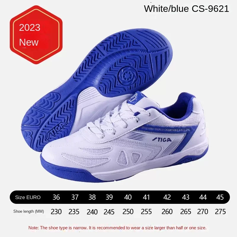 Stiga table tennis Shoes Men women Breathable High Elastic Sports sneakers ping pong boots tenis para hombre